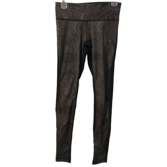 Lululemon athletica two-tone color leggings size 4.     A250 - Picture 1 of 8